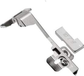 Self-closing hinge/hydraulic angular 45° roller H=0