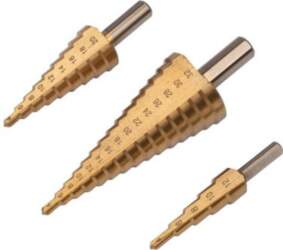 STEP DRILL SET 3PC Kreator