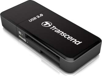 MEMORY READER FLASH USB3 BLACK/TS-RDF5K TRANSCEND