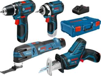 Bosch Powertools tool set 12Volt 5-piece