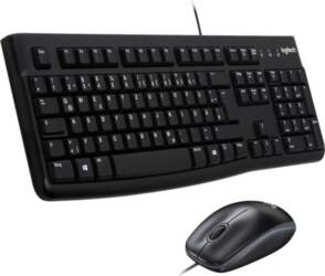 Logitech Desktop MK120 black USB