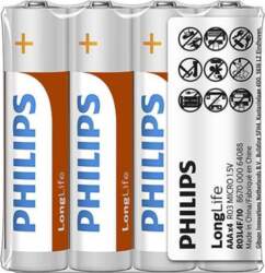 Philips Akumulators R03 AAA LONGLIF E