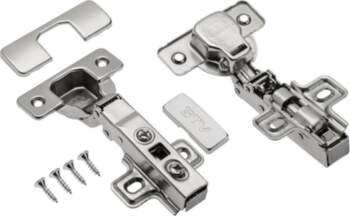 Self-closing hinge HC without euro