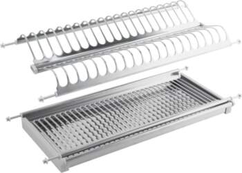 Two tier dish drying rack (inox)
