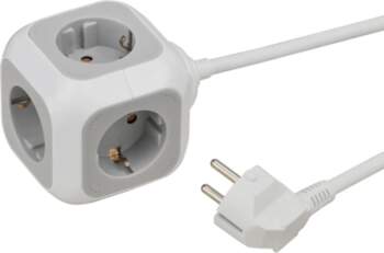 Brennenstuhl ALEA-Power 4-way socket cube (light