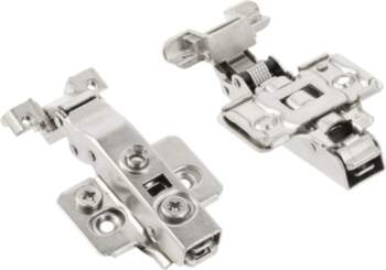 GTV SILENTO PRO overlay hinge, alu