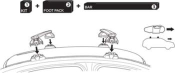 Atbalsta pēdu pārsegi Fixpoint Kit, 4