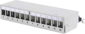 Digitus Modular Desktop Patch Panel, 12-Port