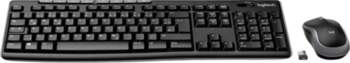 Logitech clear Desktop MK270 black USB