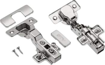 Self-closing hinge HC with euro