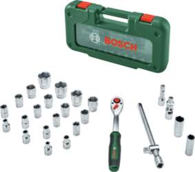 Bosch Powertools 1/2" ratchet set with