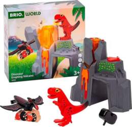 BRIO World Dinosaur Volcano with Eruption