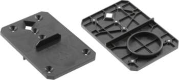 Drill template for hinges