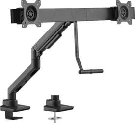 Goobay double monitor holder Office (black)