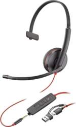 HP Poly Blackwire 3215 Monaural USB-C
