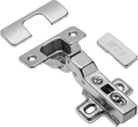 Self-closing hinge HC without euro
