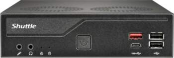 Shuttle XPC slim DH810, Barebone black