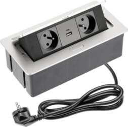 SOFT furniture socket 2x socket with