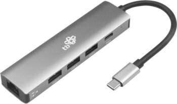Adapter USB C - RJ45 3xUSB