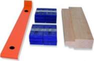 Complete set for installing laminate flooring