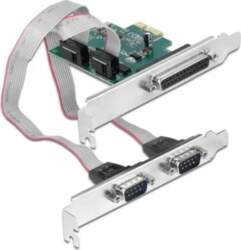 DeLOCK 90413 interface cards/adapter Parallel, RS-232