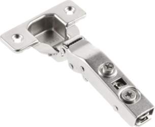 SilentoPro hydraulic hinge, overlapping, depth adjustable