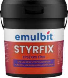 Bituma līme EMULBIT Styrfix (EPS/XPS)