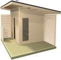 Harvia SOLIDE COMPACT sauna 9,7