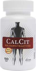 CalCit Kalcija citrāts + D3, 100