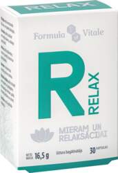 Formula Vitale Relax, 30 kapsulas