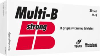Multi B Strong, 30 tabletes