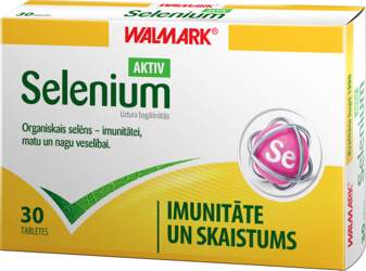 Walmark Selenium Aktiv (selēns), 30 tabletes
