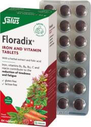 Floradix dzelzs, 84 tabletes