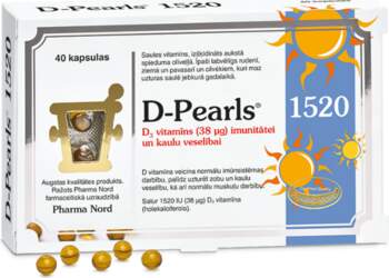 D-Pearls Mega, 40 kapsulas