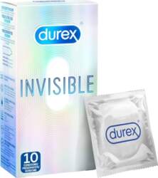 Durex Invisible 10 gab.kastite