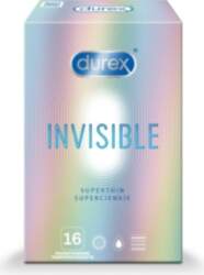 Durex Invisible 16 gab.kastite