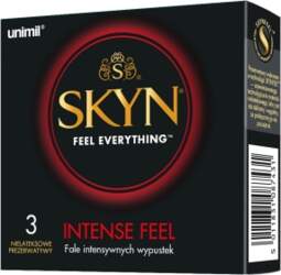SKYN Intense feel 3vnt. kastite
