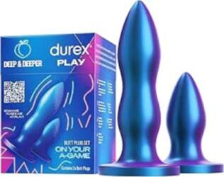Durex Butt Plug Set Deep &