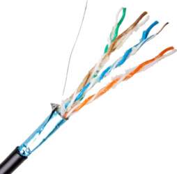 (SEC6FTPG) Datu kabelis 4x2x0.56mm Cat6