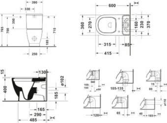 (800403) WC pods D-Code, univers.izv