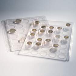 Plastic sheets ENCAP, clear pockets for