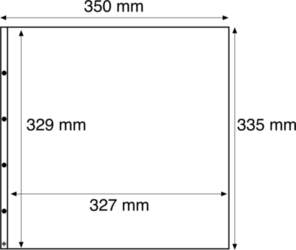 (303329) Maximum plastic sheets, for mint