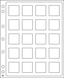 (334778) Encap Plastic sheets, clear pockets