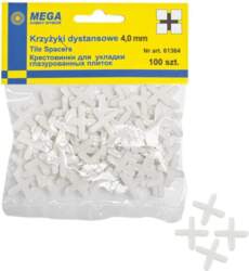 (91960) Krustiņi flīzēm 4mm 100gb Mega