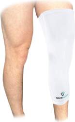 (67184-White-S) GamePatch Compression leg sleeve -