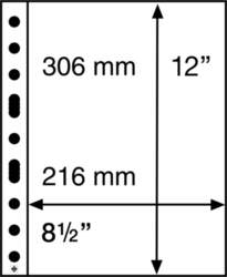 (321709) Grande plastic sheets with one
