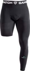 (67205-Black-XL) GamePatch Single-leg compression tights (LEFT)