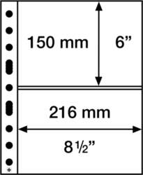 (358073) GRANDE EASY plastic sheets, 2orizontal