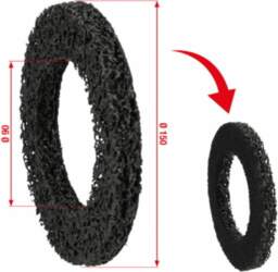 (100.5077&KST) Replacement disk for wheel