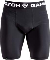 (67092-Black-M) GamePatch Compression shorts - Black